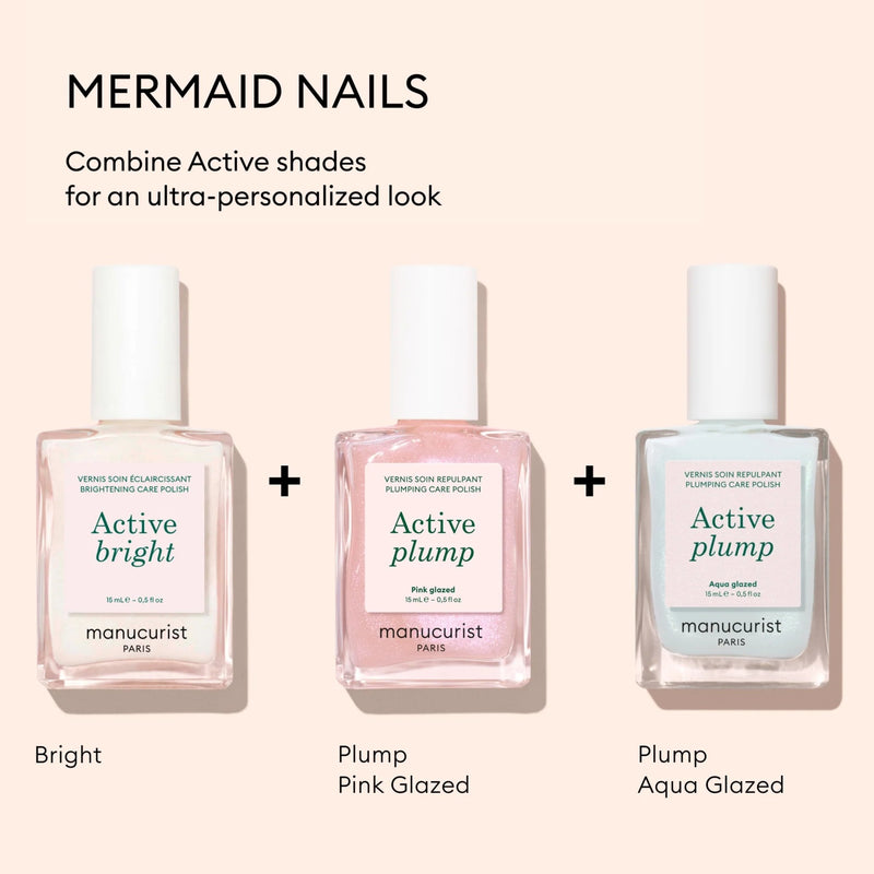 Active Plump Aqua Glazed