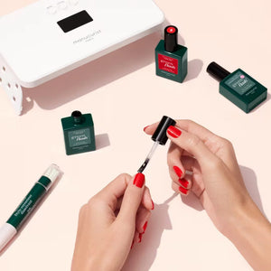 Green Flash Mani LED Routine Kit – Hortencia & Poppy Red
