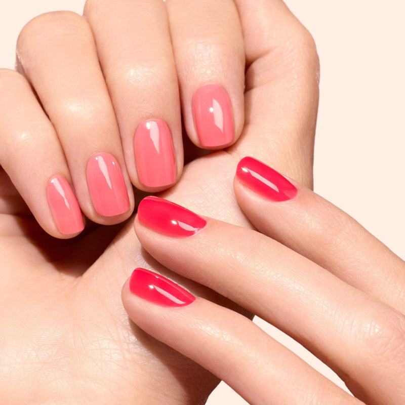 Green Jelly Nail Polish Set - Sugar Plum & Pomme D'amour