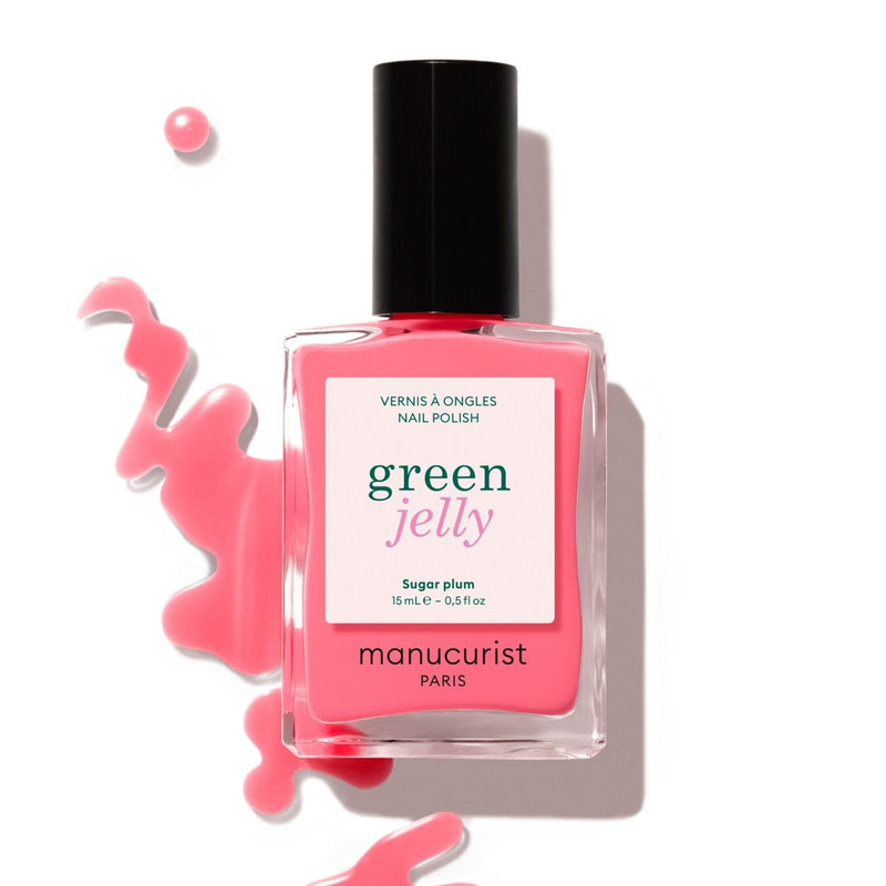 Green Jelly Nail Polish Set - Sugar Plum & Pomme D'amour