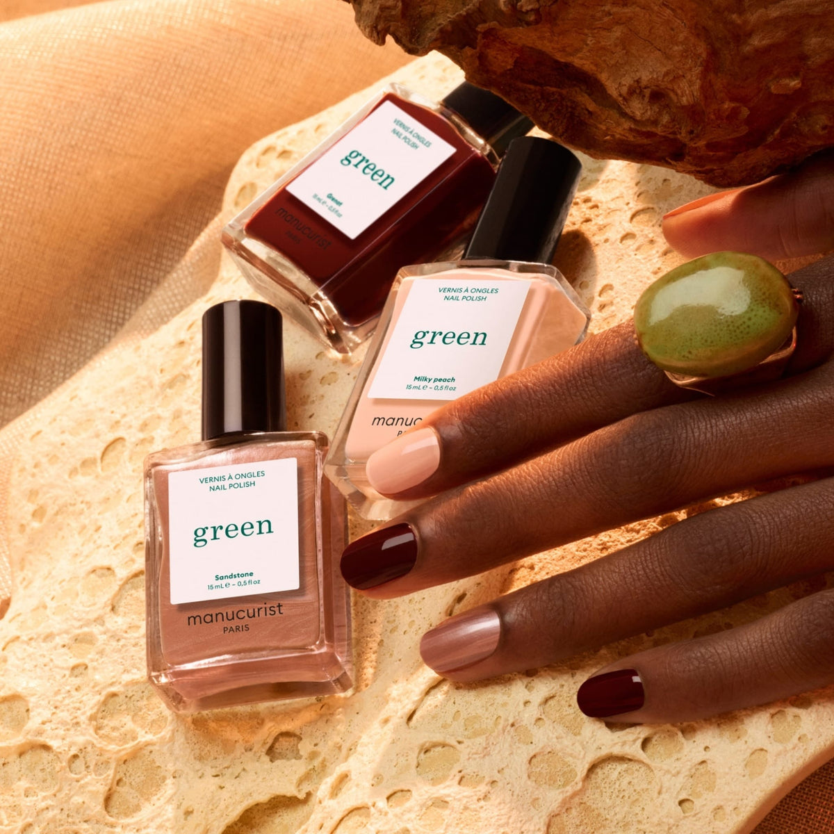 Vernis à ongles Green - Nuances orange