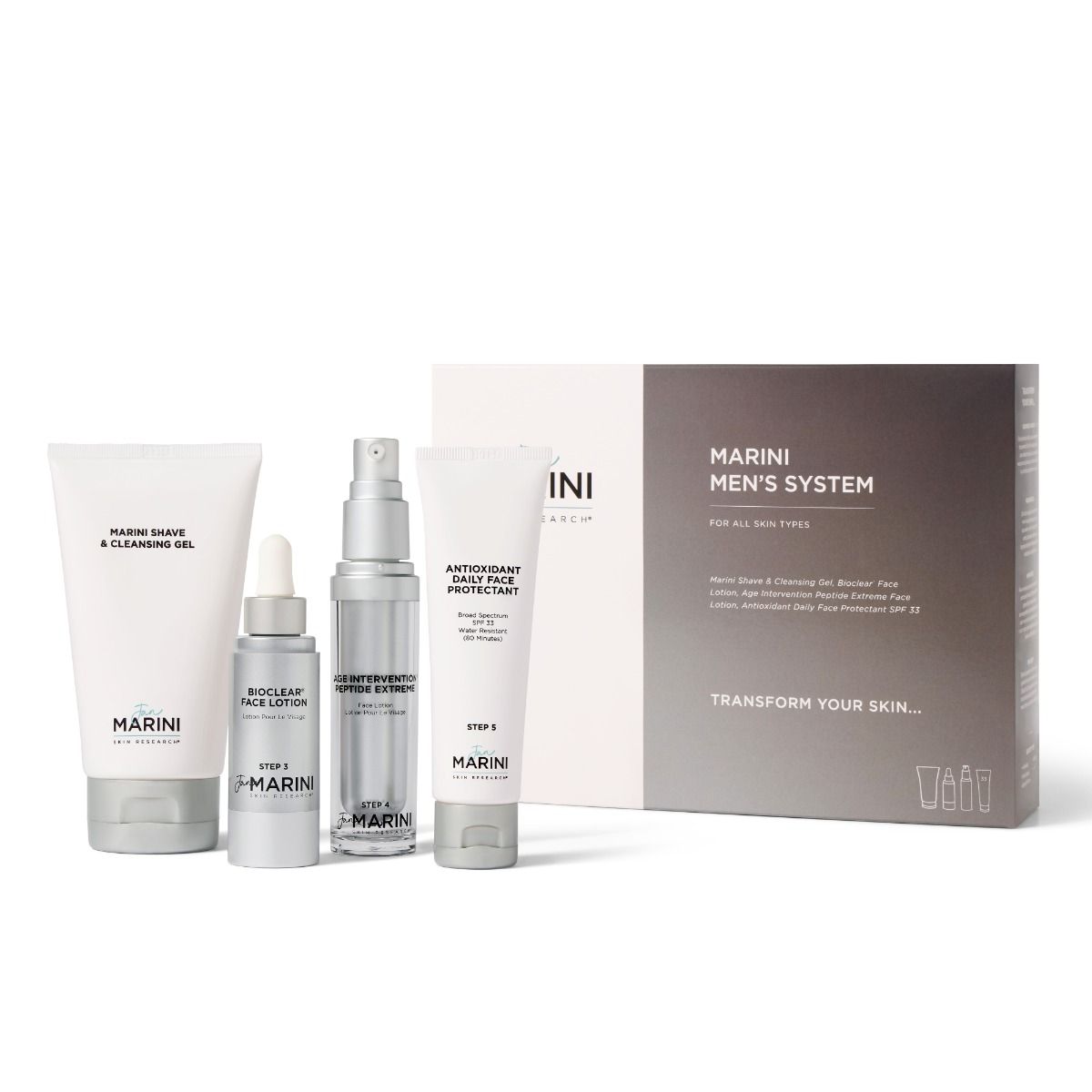 Marini Men System with (SPF45)