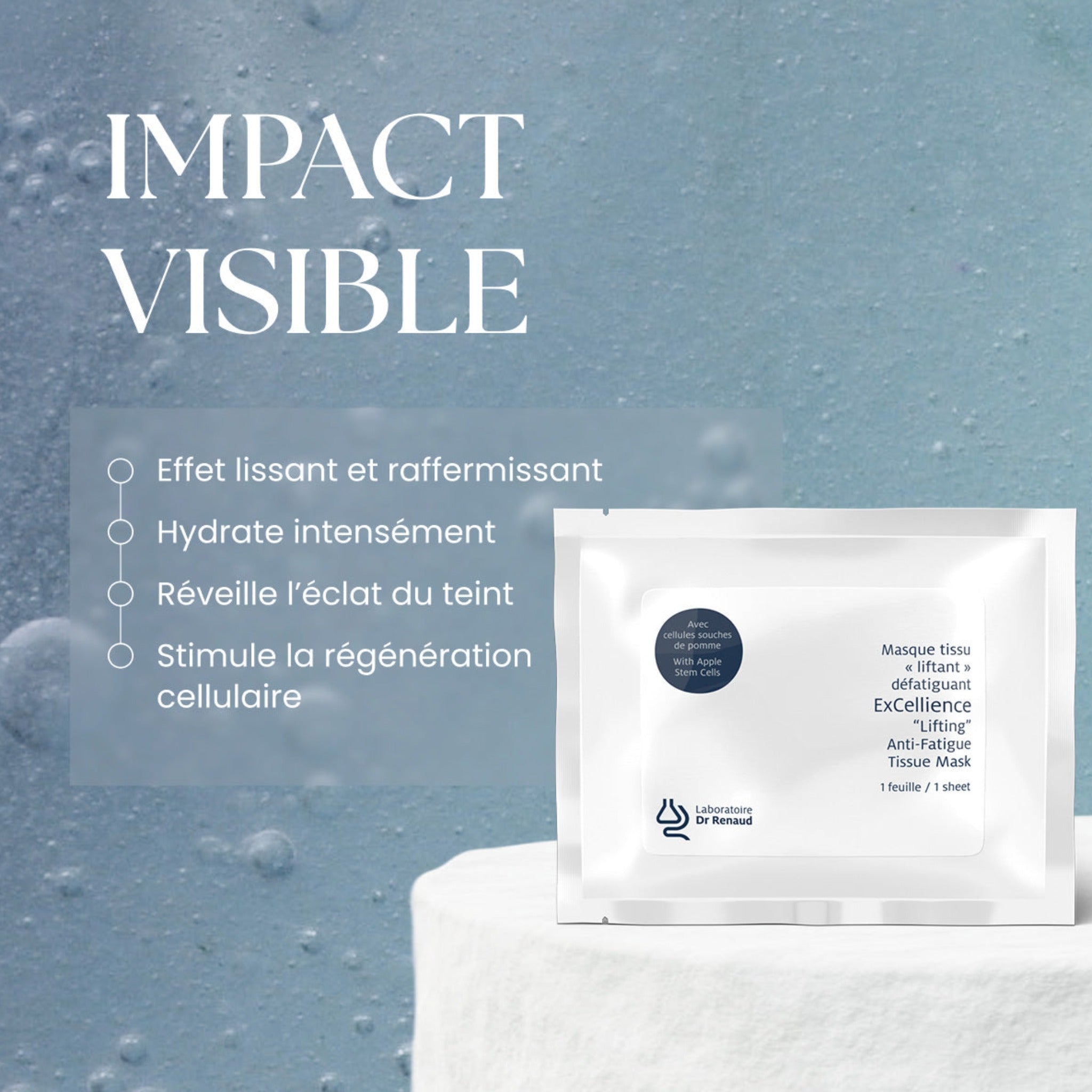 ExCellience – Masque tissu « liftant » défatiguant