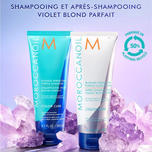 Après-shampoing violet blond parfait