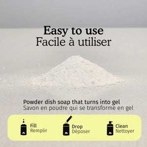 Liquid Dish Soap Starter Kit - Refillable