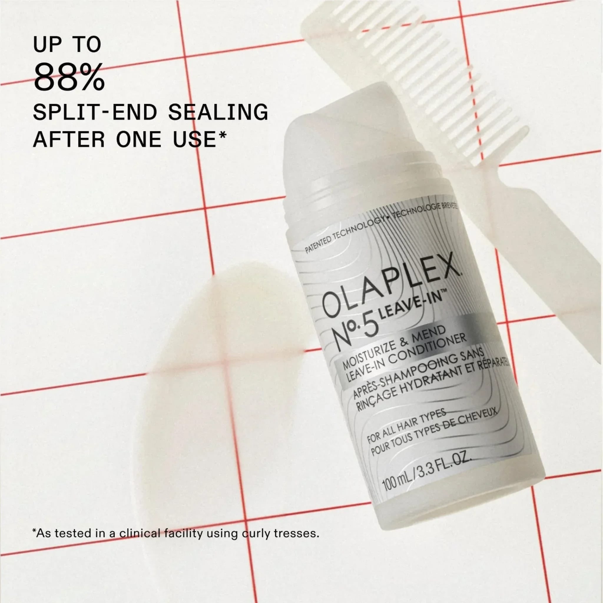 Nº.5 Après-shampooing sans rinçage hydratant et réparateur