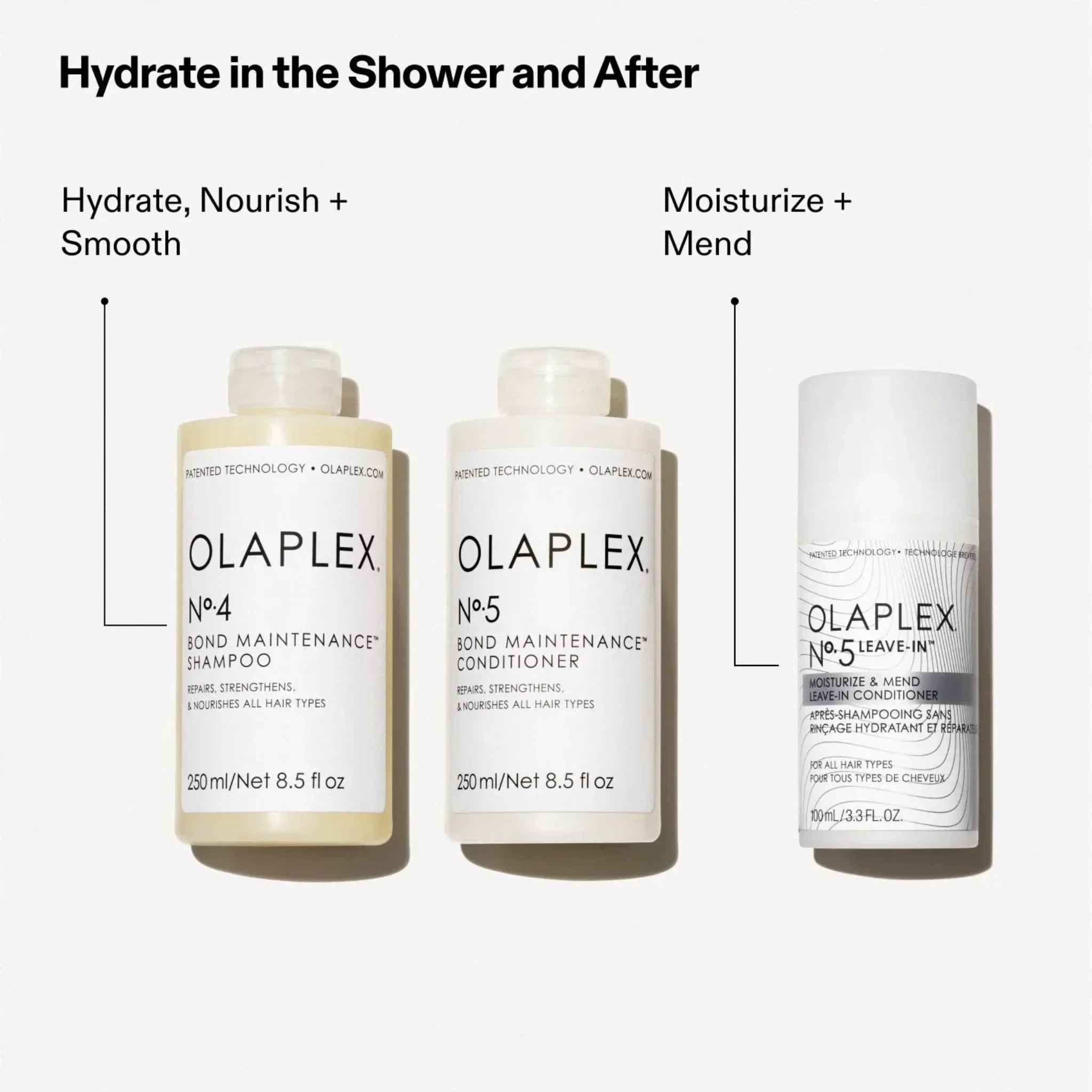 Nº.5 Après-shampooing sans rinçage hydratant et réparateur