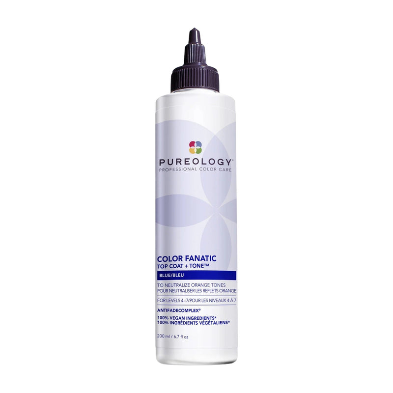 Color Fanatic Top Coat + Tone Blue