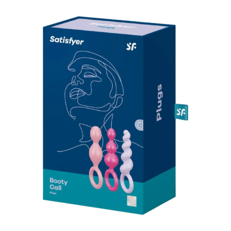 Butt Plugs – 3 Piece Added Value Pack – Multicolour