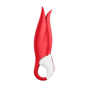 Vibromasseur Flower Power - rouge