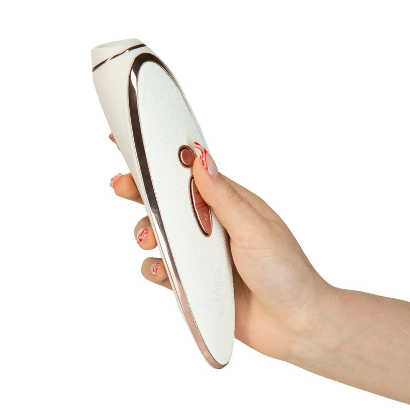Prêt-à-porter – Clitoral Air Pulse Vibrator – White & Rose-Gold