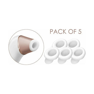 Satisfyer 2 Climax Tips - Pack of 5 - White