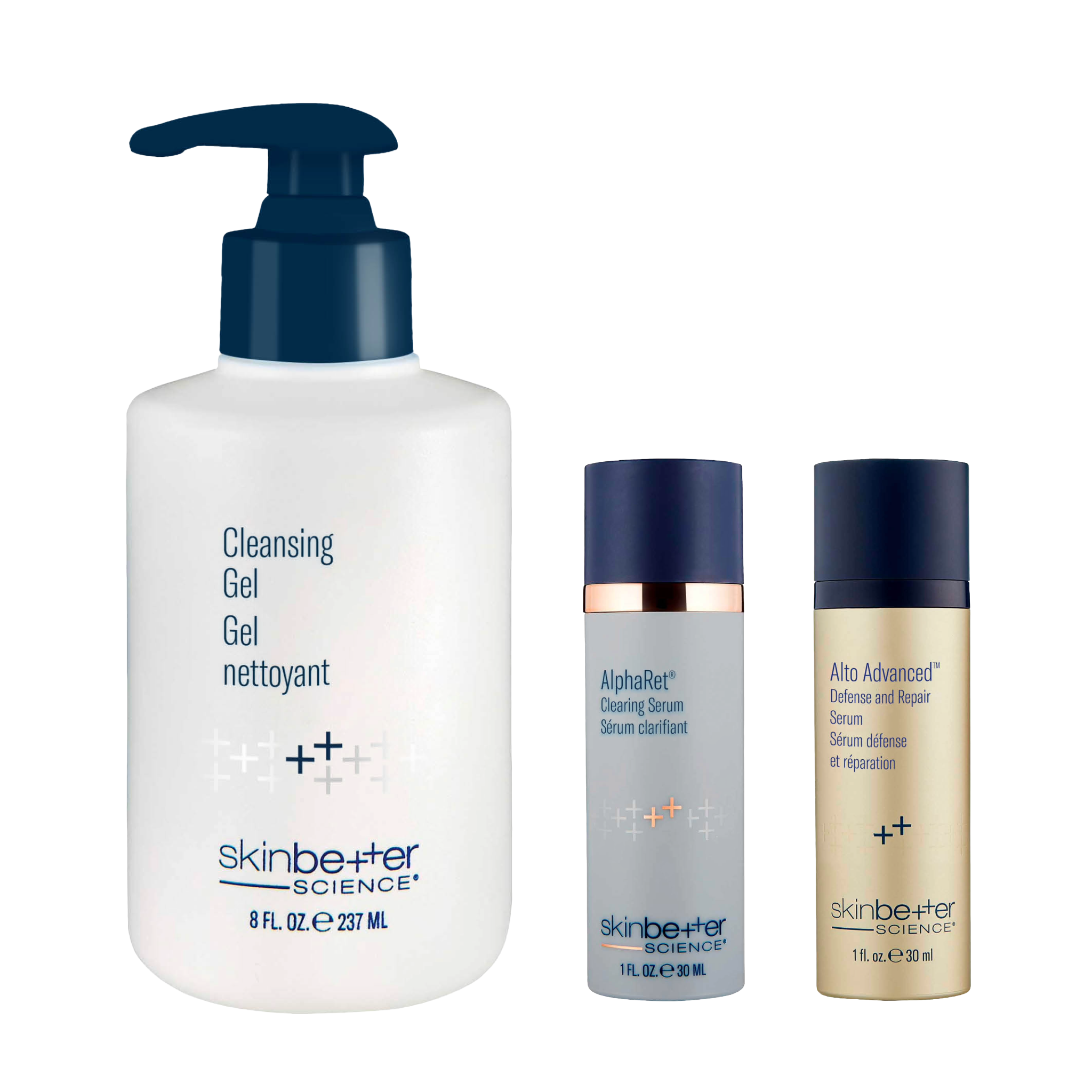 AlphaRet Clearing Trio — Acne & Acne-Prone