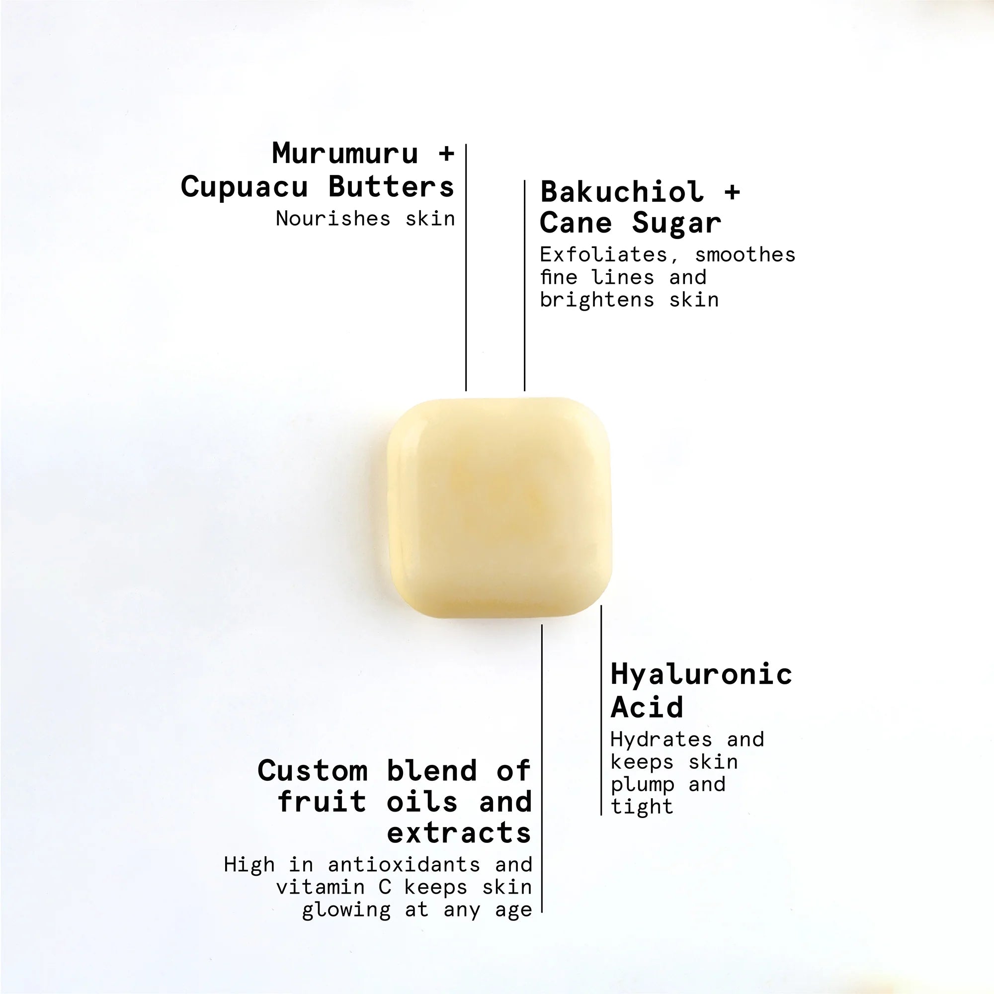 "Ta-da" Solid Face Serum Bar