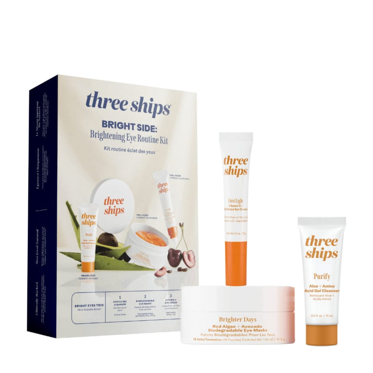 Bright Side: Brightening Eye Routine Kit