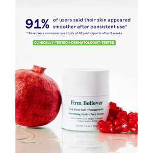 Crème lissante cou et visage Firm Believer™