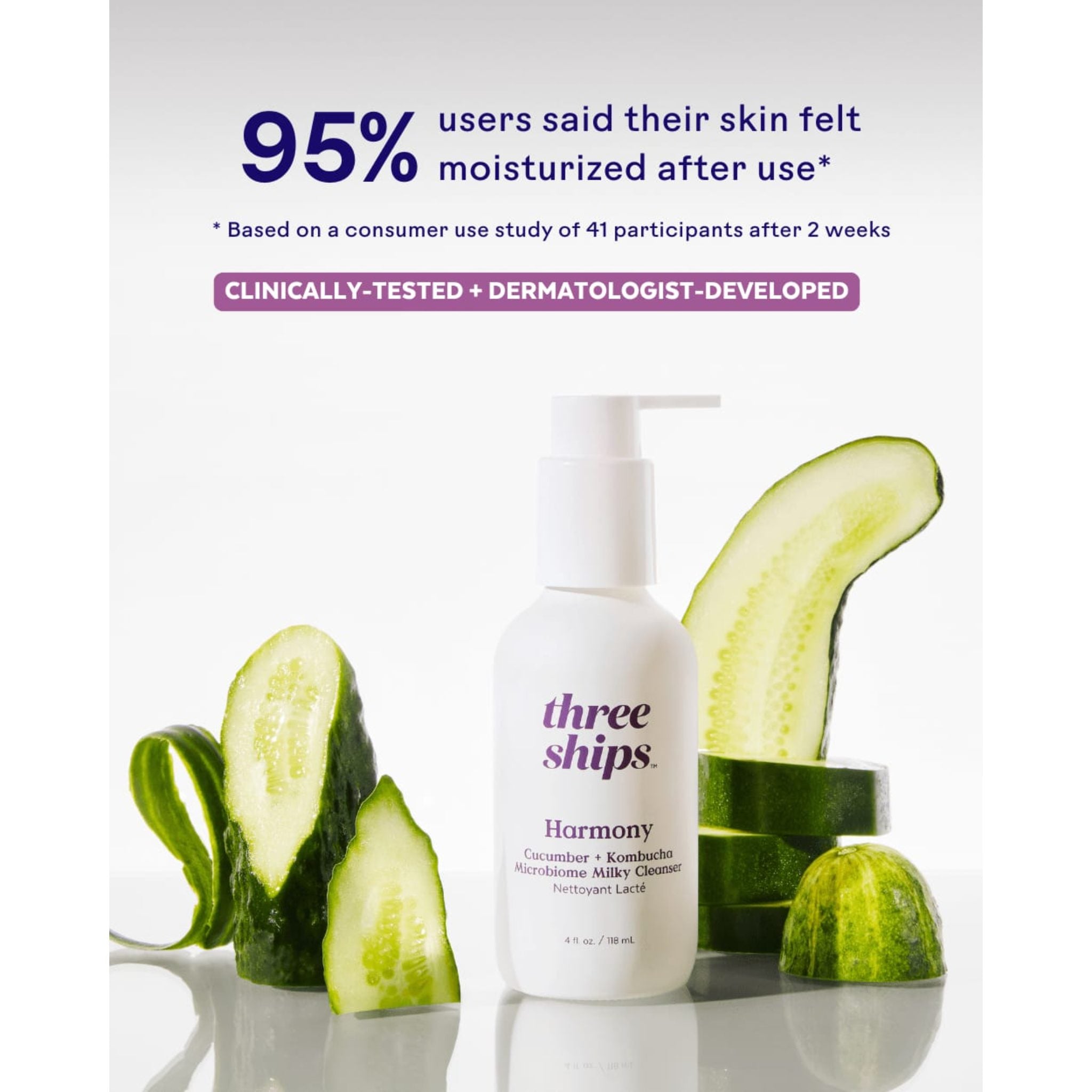 Harmony Cucumber + Kombucha Balancing Cleanser