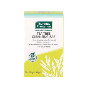 Tea Tree Exfoliating Cleansing Bar for Face & Body