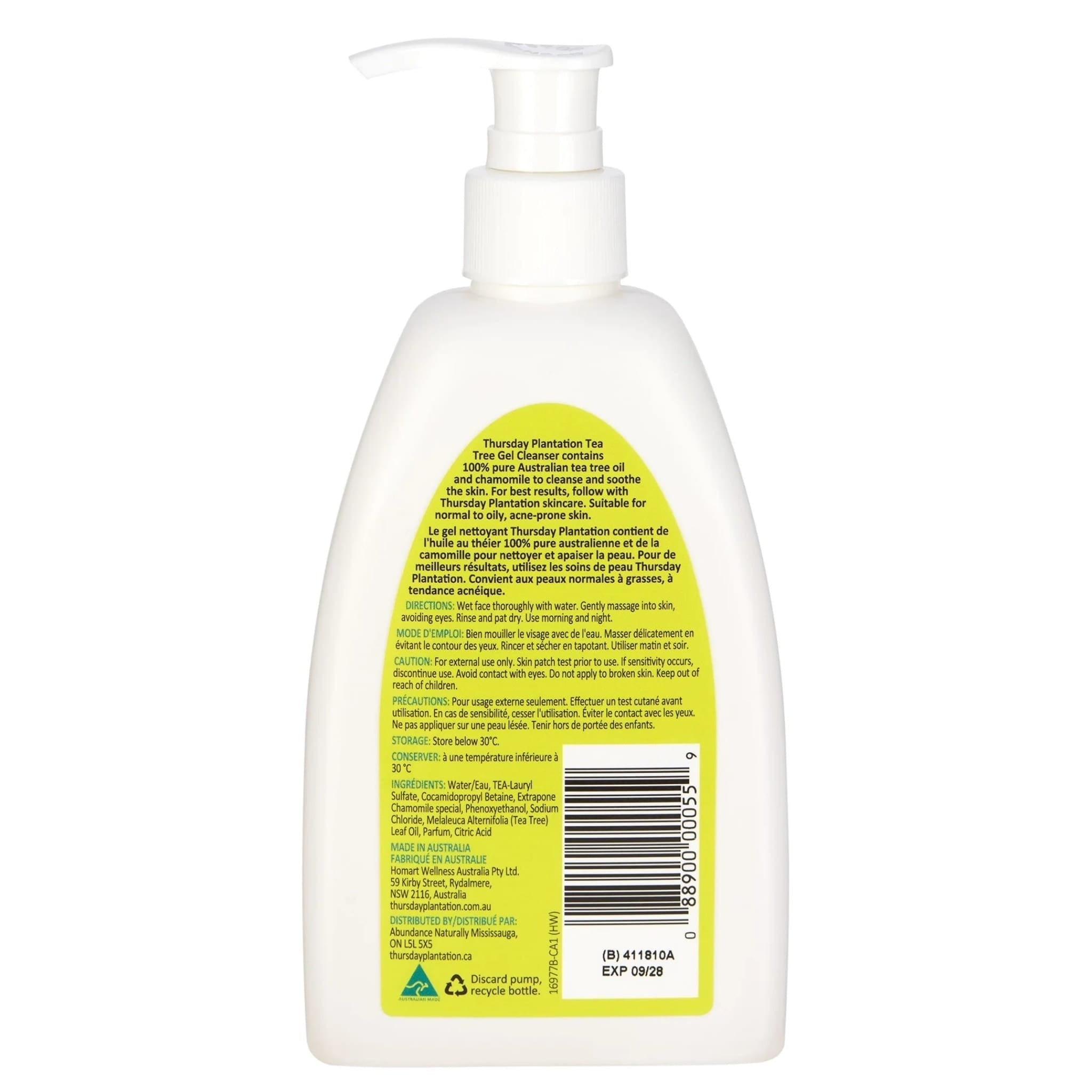 Tea Tree Gel Cleanser