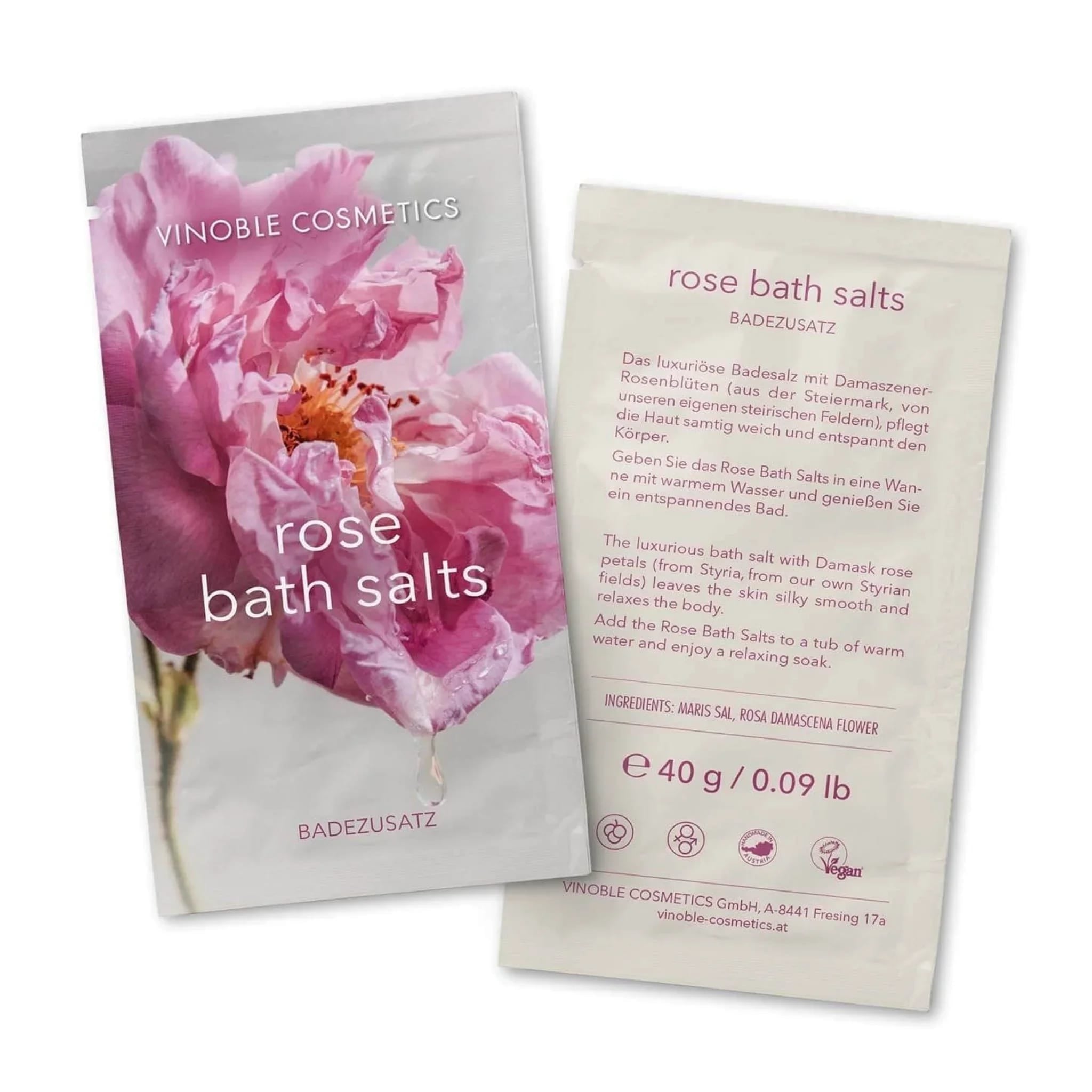 rose bath salts