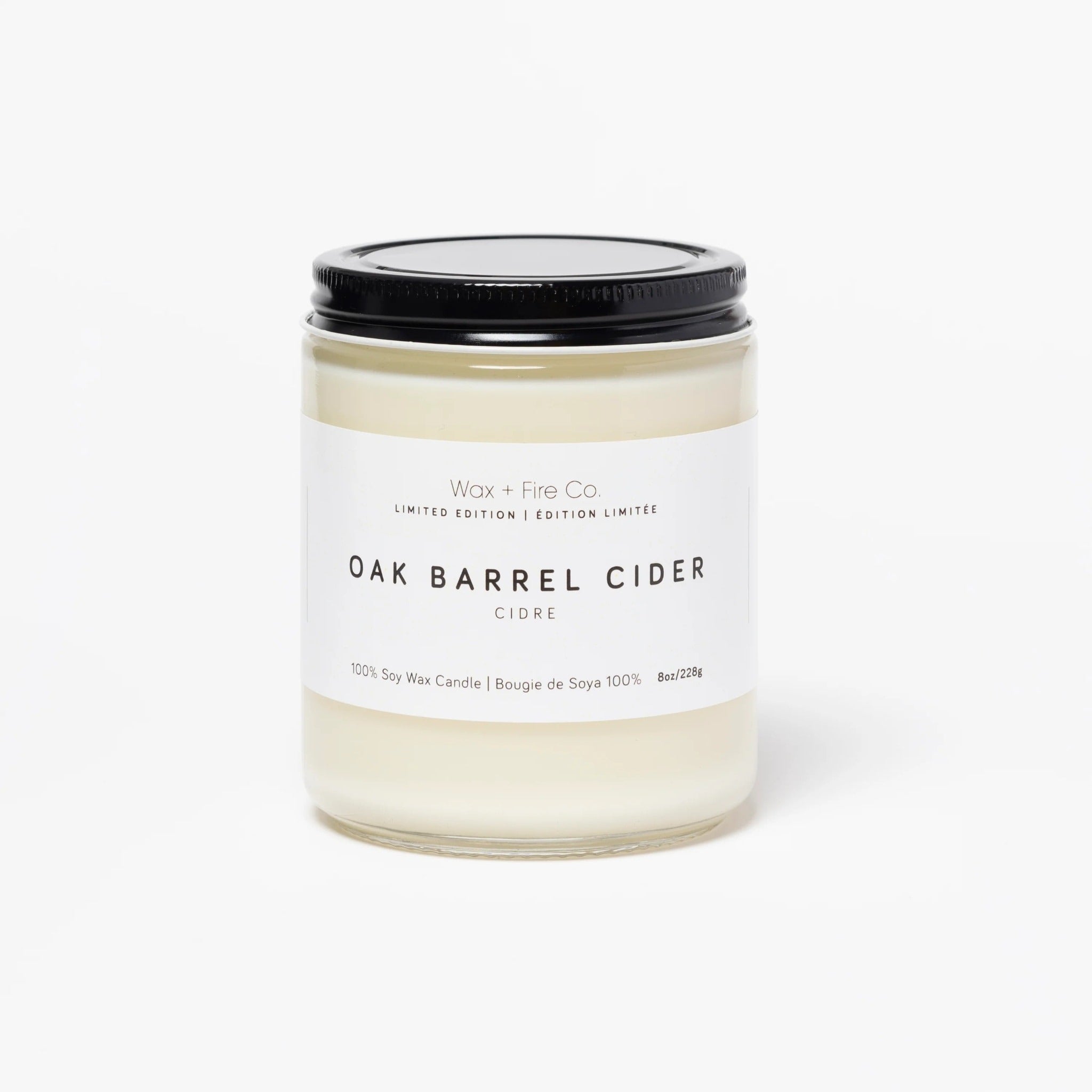 Oak Barrel Cider Soy Candle