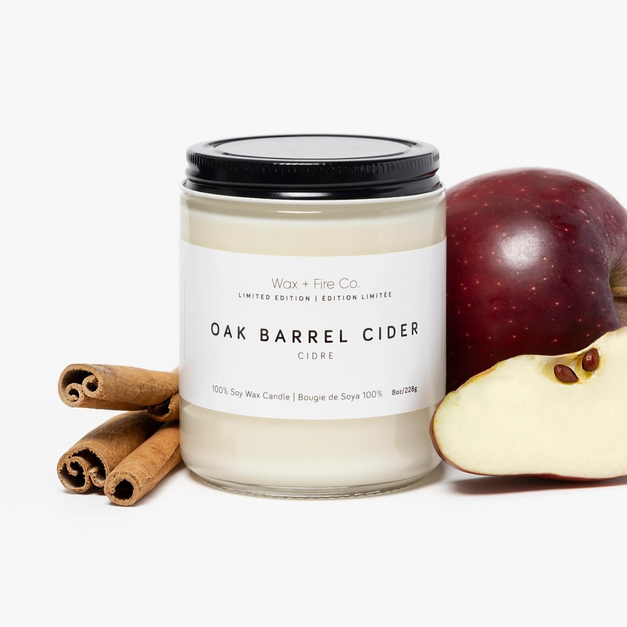 Oak Barrel Cider Soy Candle