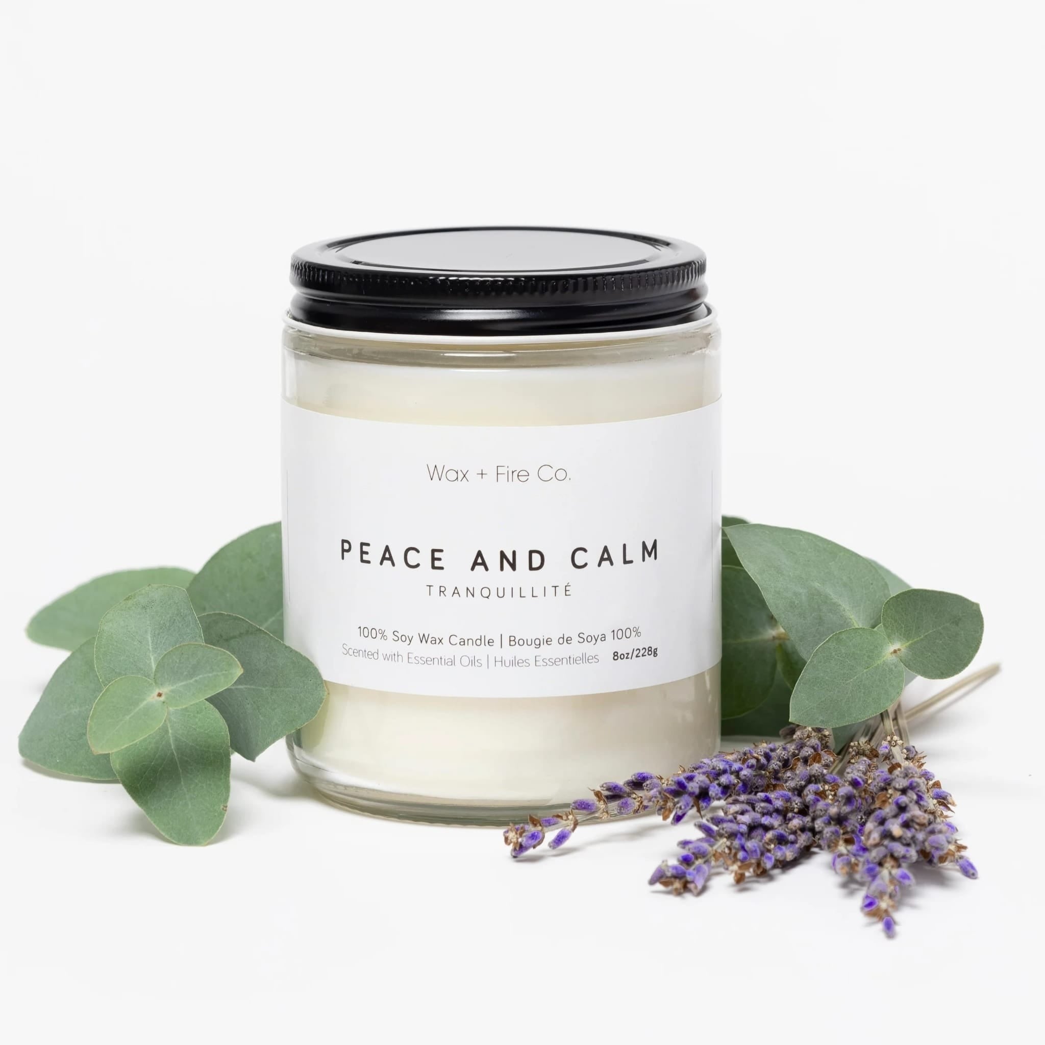Peace and Calm Soy Candle