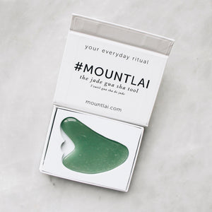 The Jade Gua Sha Tool