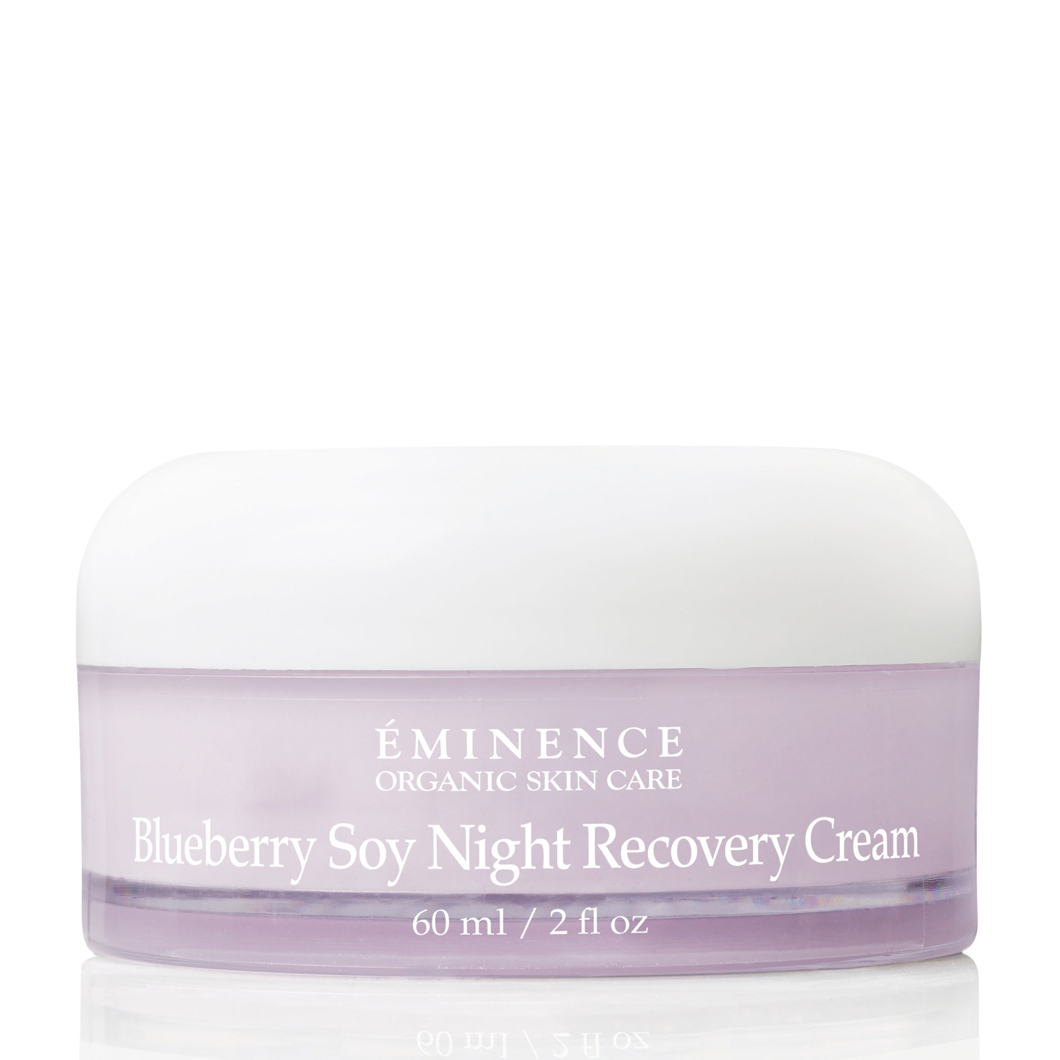 Crème de nuit récupératrice bleuets-soya