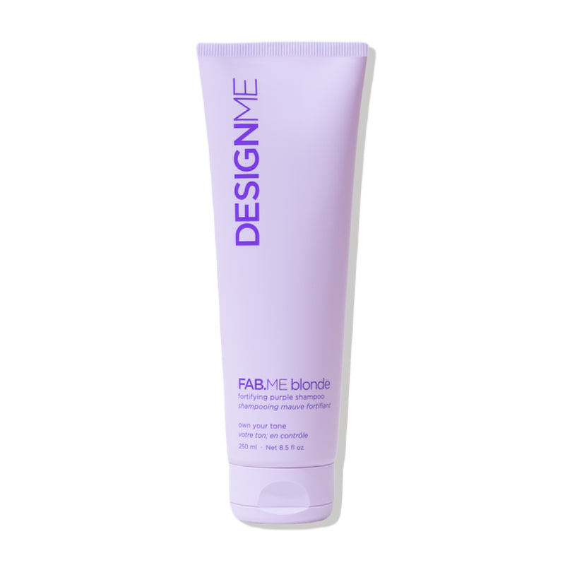 Fab.Me Shampoing mauve fortifiant pour cheveux blonds