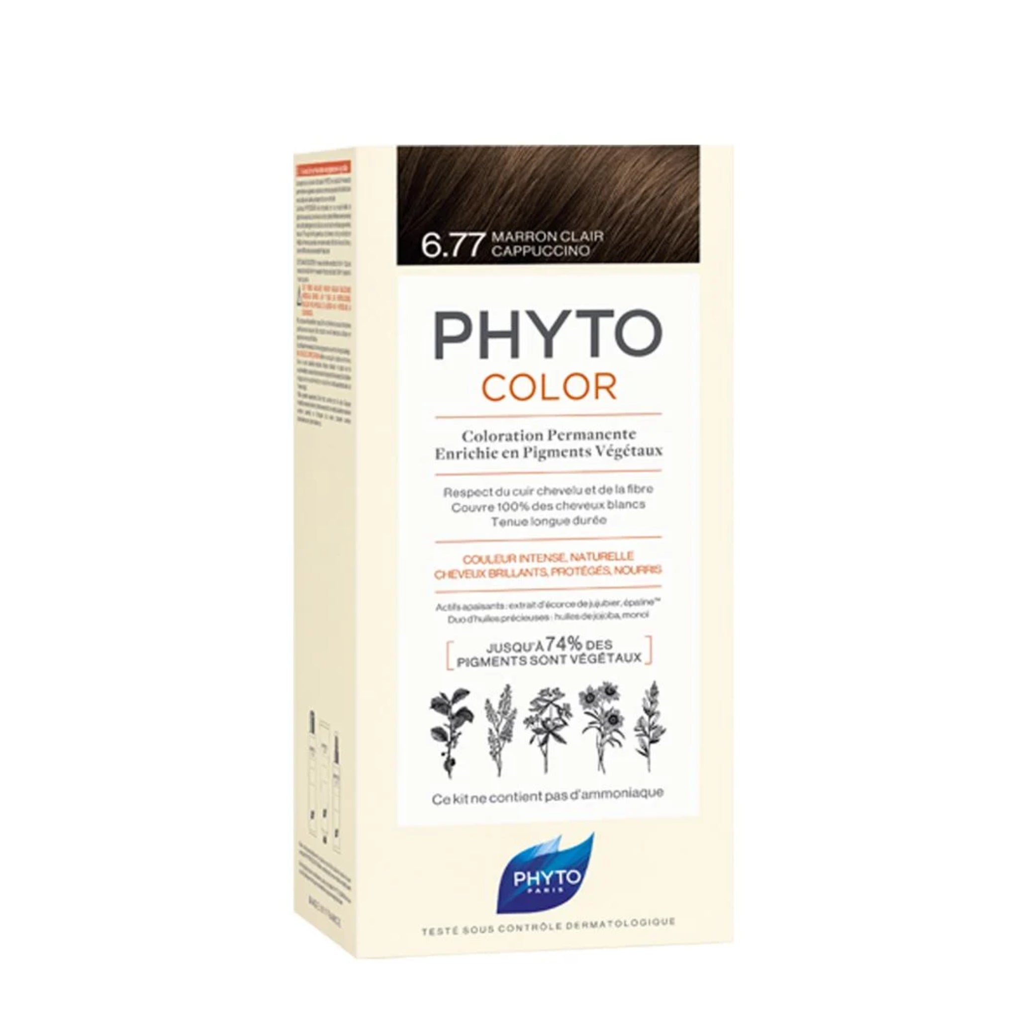 PHYTOCOLOR 6.77 Light Brown Cappuccino