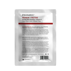 Renew + Refine Masque en feuille pour le visage