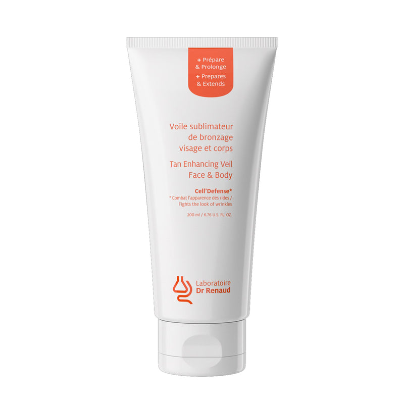 Voile sublimateur de bronzage - visage et corps