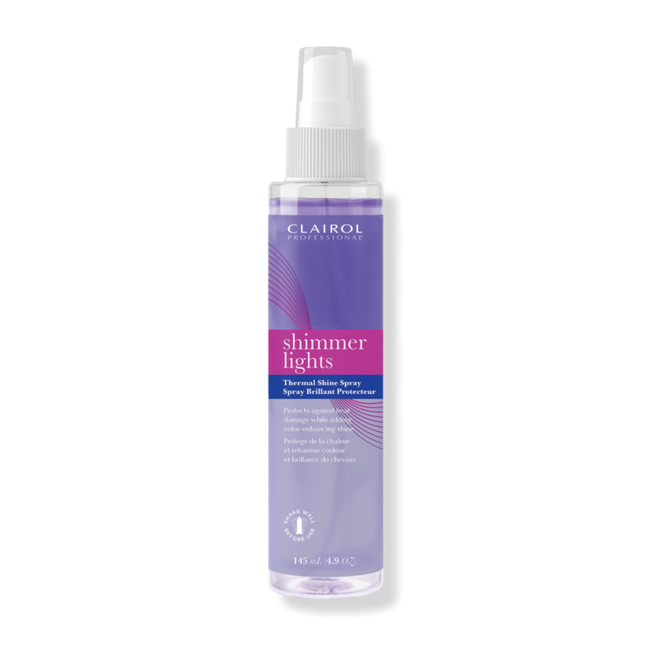 Spray de protection thermique Shine